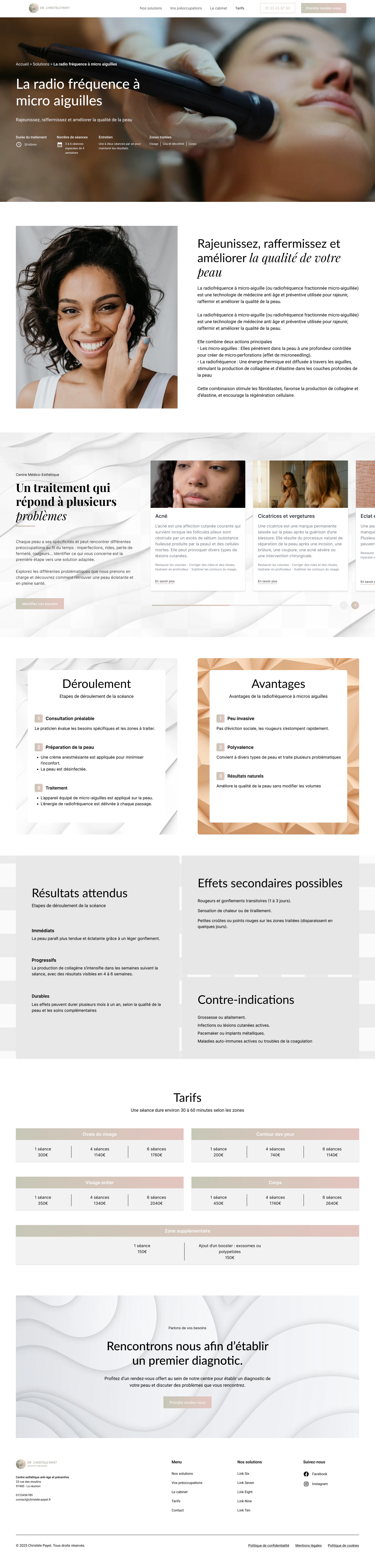 Maquette fiche solution : un traitement qui répond à plusieurs problèmes